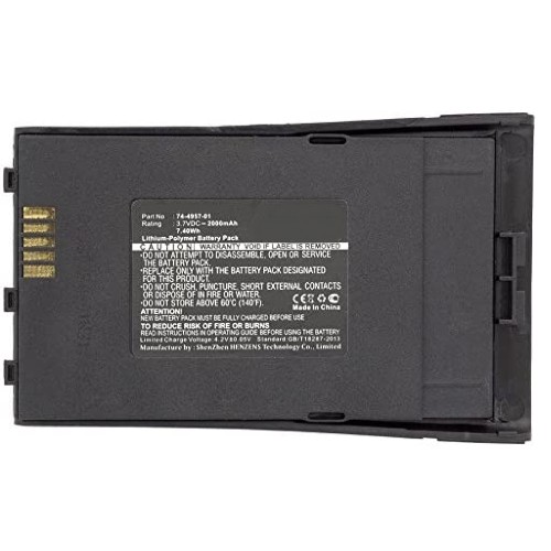 Synergy Digital Cordless Phone Battery, Compatible with Cisco 74-4957-01 Cordless Phone Battery (Li-Pol, 3.7V, 2000mAh)