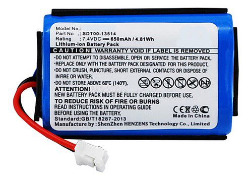 Synergy Digital Dog Collar Battery, Compatible with SportDOG SAC00-13514 Dog Collar Battery (Li-ion, 7.4V, 650mAh)