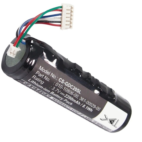Synergy Digital Dog Collar Battery, Compatible with Garmin 010-10806-00 Dog Collar Battery (Li-ion, 3.7V, 2600mAh)