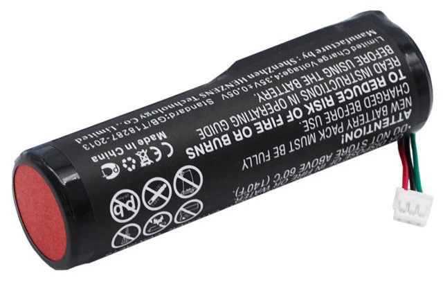 Synergy Digital Dog Collar Battery, Compatible with Garmin 010-11864-10 Dog Collar Battery (Li-ion, 3.7V, 2200mAh)
