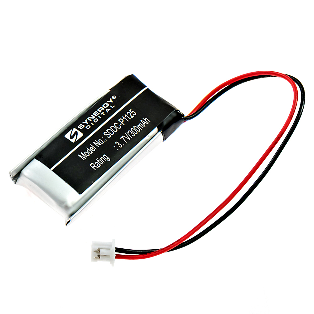 Synergy Digital Dog Collar Battery, Compatible with Dogtra BP37F Dog Collar Battery (Li-Pol, 3.7V, 300mAh)