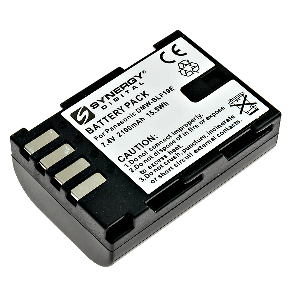 SDDMWBLF19E Lithium-ion Battery - Ultra High Capacity (2100mAh 7.4v) - Replacement for the Panasonic DMW-BLF19 Battery