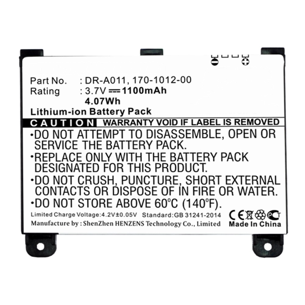 Synergy Digital E-book, E-reader Battery, Compatible with Amazon Kindle 2, Kindle DX, Kindle II E-book, E-reader Battery (3.7, Li-ion, 1100mAh)