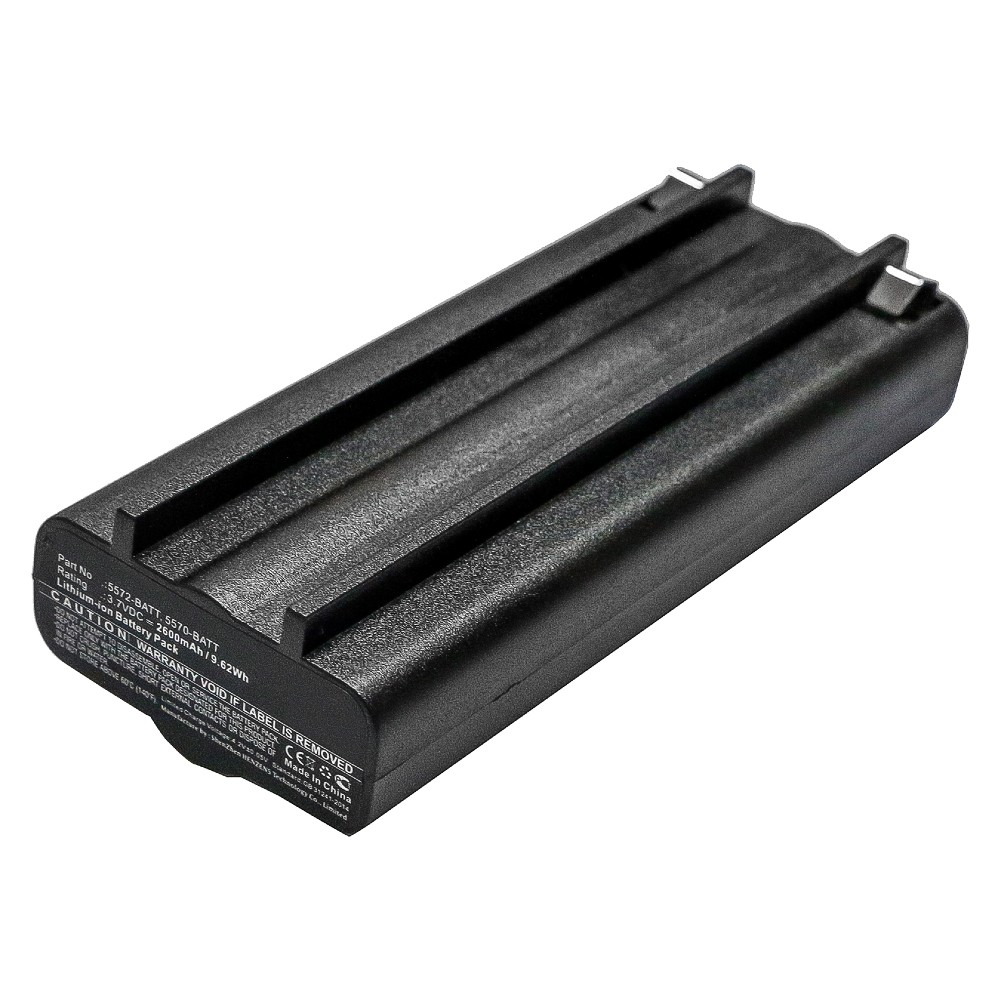 Synergy Digital Flashlight Battery, Compatible with Bayco 5570-BATT, 5572-BATT Flashlight Battery (Li-ion, 3.7V, 2600mAh)