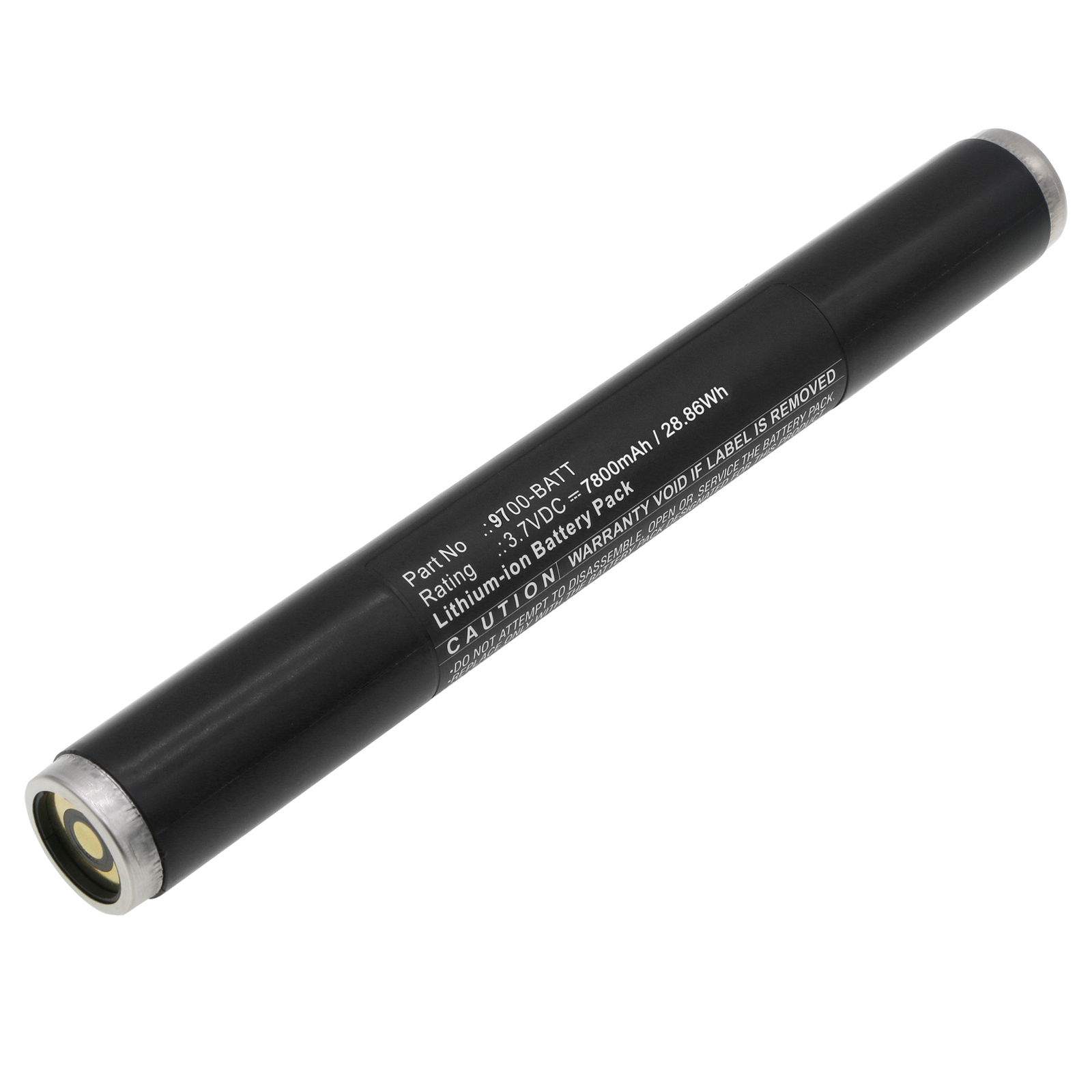 Synergy Digital Flashlight Battery Compatible with Nightstick 9700-BATT Flashlight Battery (Li-ion, 3.7V, 7800mAh)