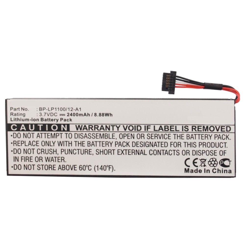 Synergy Digital GPS Battery, Compatible with Becker BP-LP1100/12-A1 GPS Battery (Li-ion, 3.7V, 2400mAh)