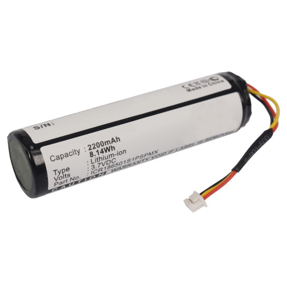 Synergy Digital GPS Battery, Compatible with Blaupunkt 7612201334, ICR186501S1PSPMX, SDI1865L2401S1PMXZ GPS Battery (Li-ion, 3.7V, 2200mAh)