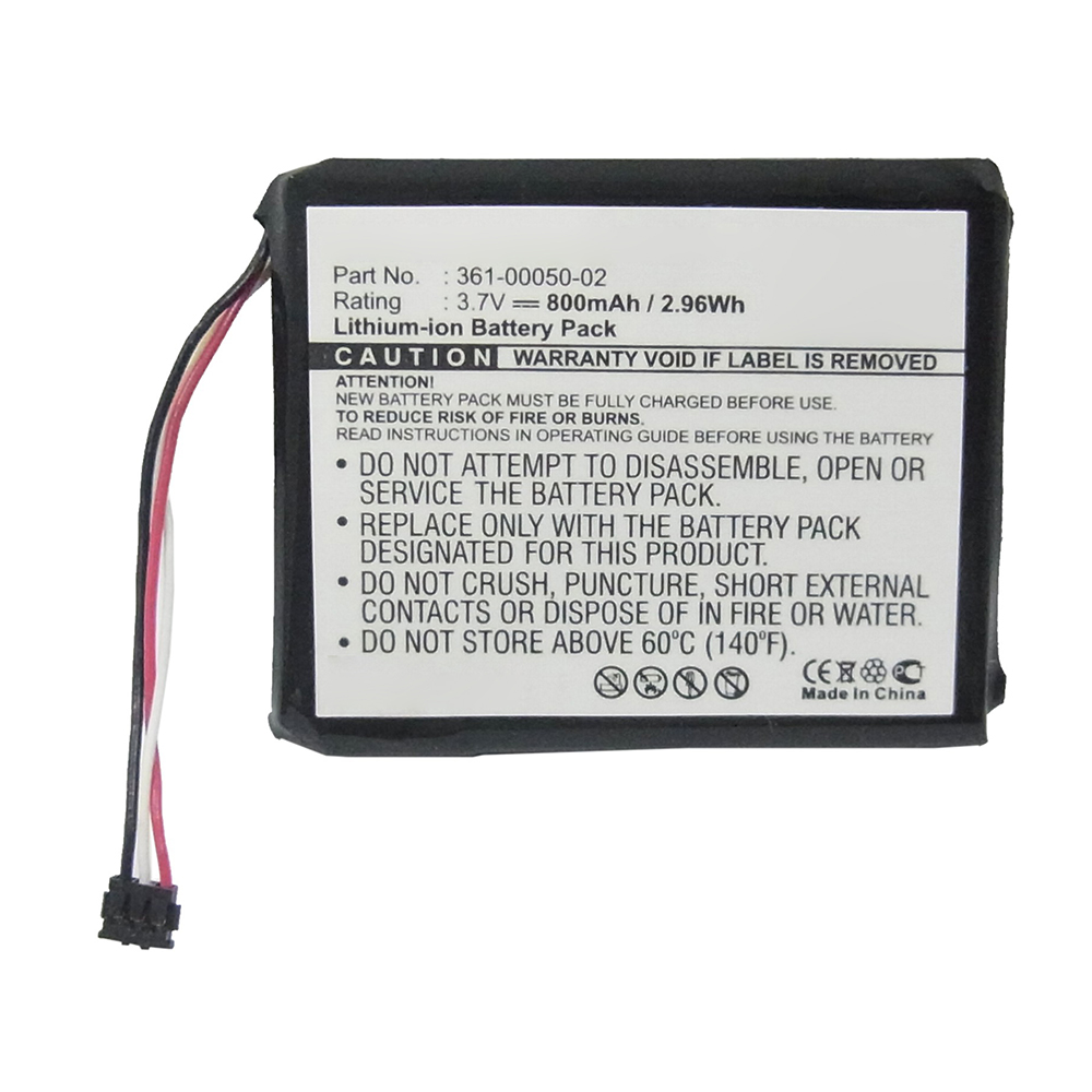 Synergy Digital GPS Battery, Compatible with Garmin 361-00050-01 GPS Battery (Li-ion, 3.7V, 800mAh)