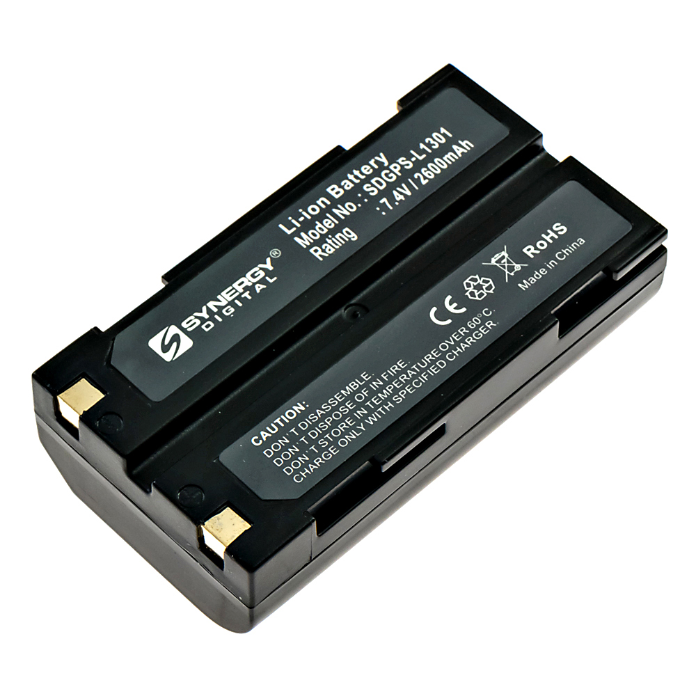 SDGPS-L1301 Li-Ion Battery - Rechargeable Ultra High Capacity (Li-Ion 7.4V 2600mAh) - Replacement For TRIMBLE 52030 GPS Battery