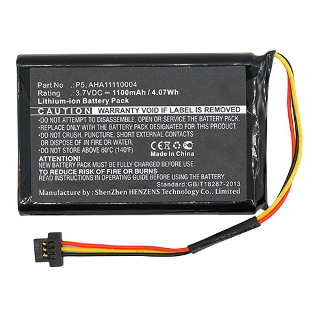 Synergy Digital GPS Battery, Compatible with TomTom AHA11110004 GPS Battery (Li-ion, 3.7V, 1100mAh)