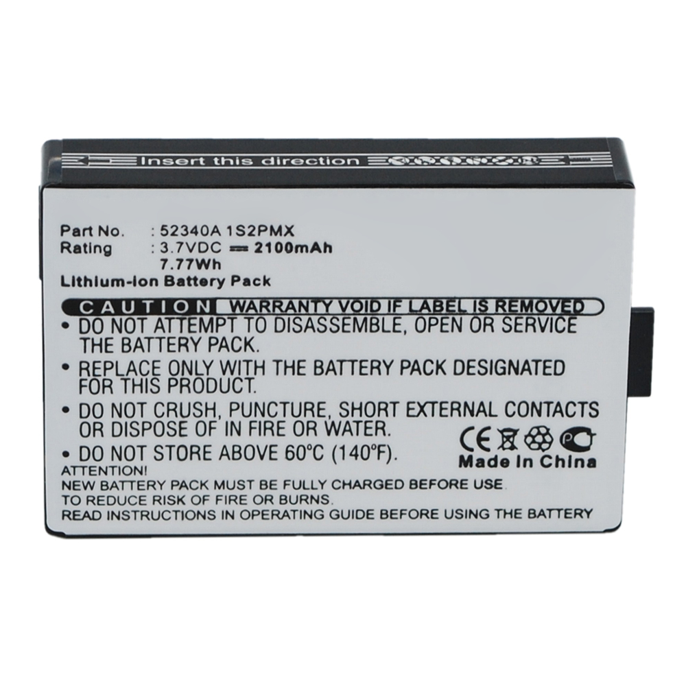 Synergy Digital GPS Battery, Compatible with VDO Dayton 52340A 1S2PMX GPS Battery (Li-ion, 3.7V, 2100mAh)
