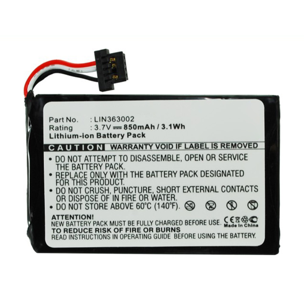 Synergy Digital GPS Battery, Compatible with LIN363002 GPS Battery (3.7V, Li-ion, 850mAh)