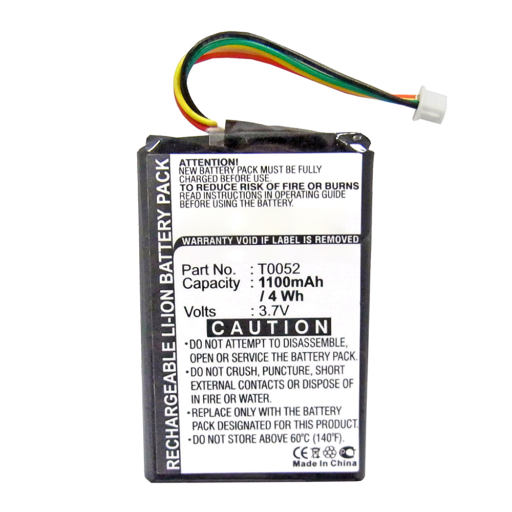 Synergy Digital GPS Battery, Compatible with CM-2 GPS Battery (3.7V, Li-ion, 1100mAh)