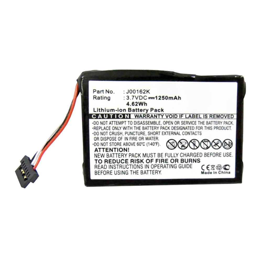 Synergy Digital GPS Battery, Compatible with Mitac Mio 138 GPS Battery (Li-ion, 3.7V, 1250mAh)