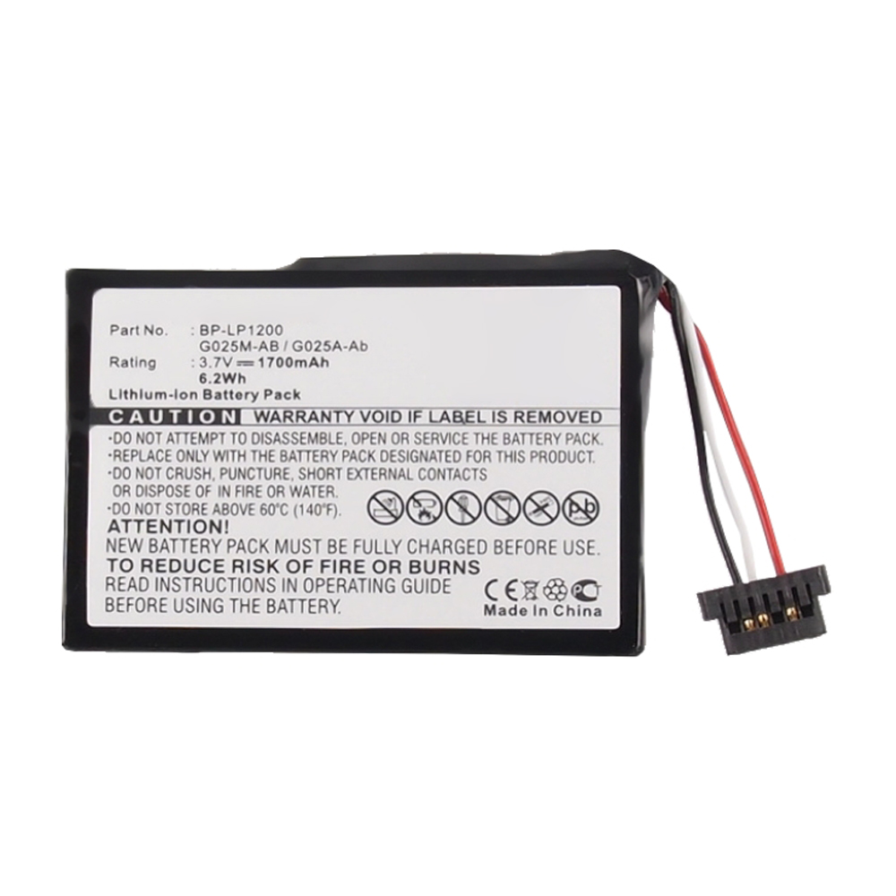 Synergy Digital GPS Battery, Compatible with Mitac G025A-Ab GPS Battery (Li-ion, 3.7V, 1700mAh)