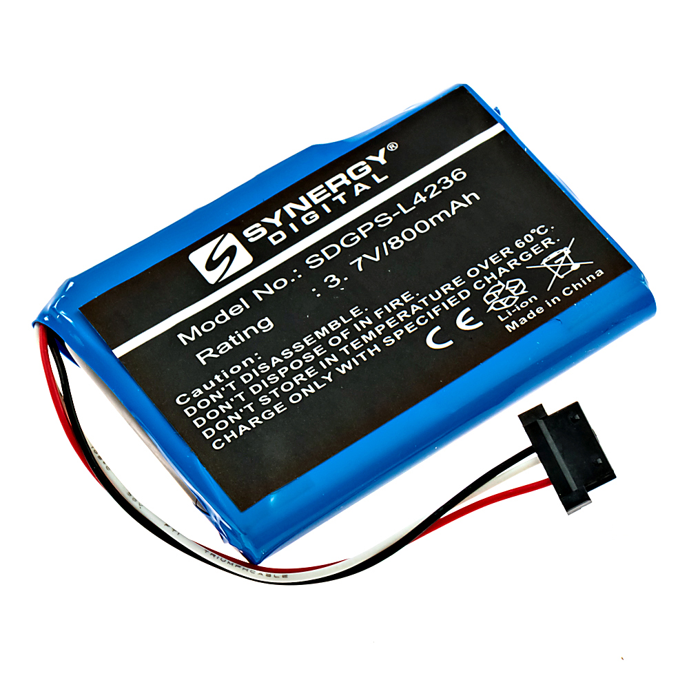 Synergy Digital GPS Battery, Compatible with Magellan T300-3 GPS Battery (Li-ion, 3.7V, 750mAh)