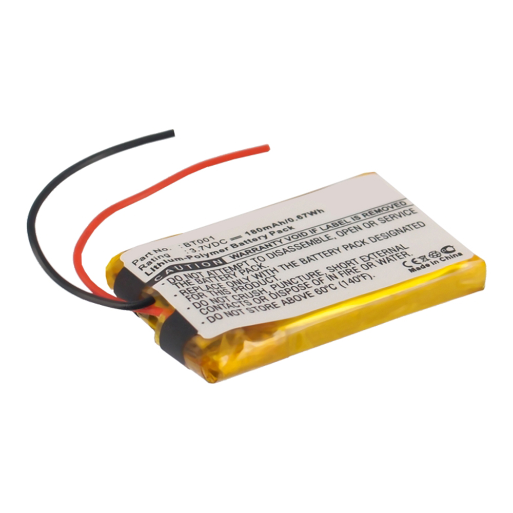 Synergy Digital GPS Battery, Compatible with Globalstar BT-001 GPS Battery (Li-Pol, 3.7V, 180mAh)