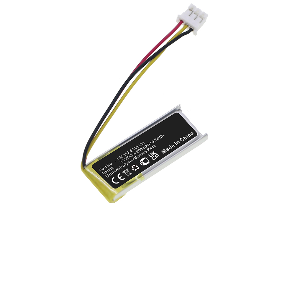 Synergy Digital GPS Battery, Compatible with CalAmp  1BF112-E601435 GPS Battery (Li-Pol, 3.7V, 200mAh)