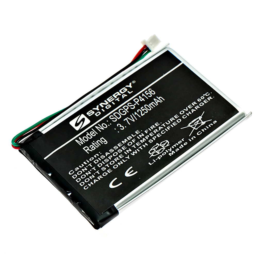 Synergy Digital GPS Battery, Compatible with Garmin 361-00019-12 GPS Battery (Li-Pol, 3.7V, 1250mAh)