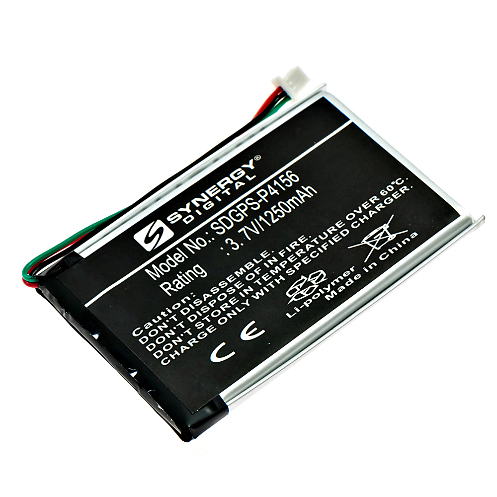 Synergy Digital GPS Battery, Compatible with Garmin 361-00019-12 GPS Battery (Li-Pol, 3.7V, 1250mAh)