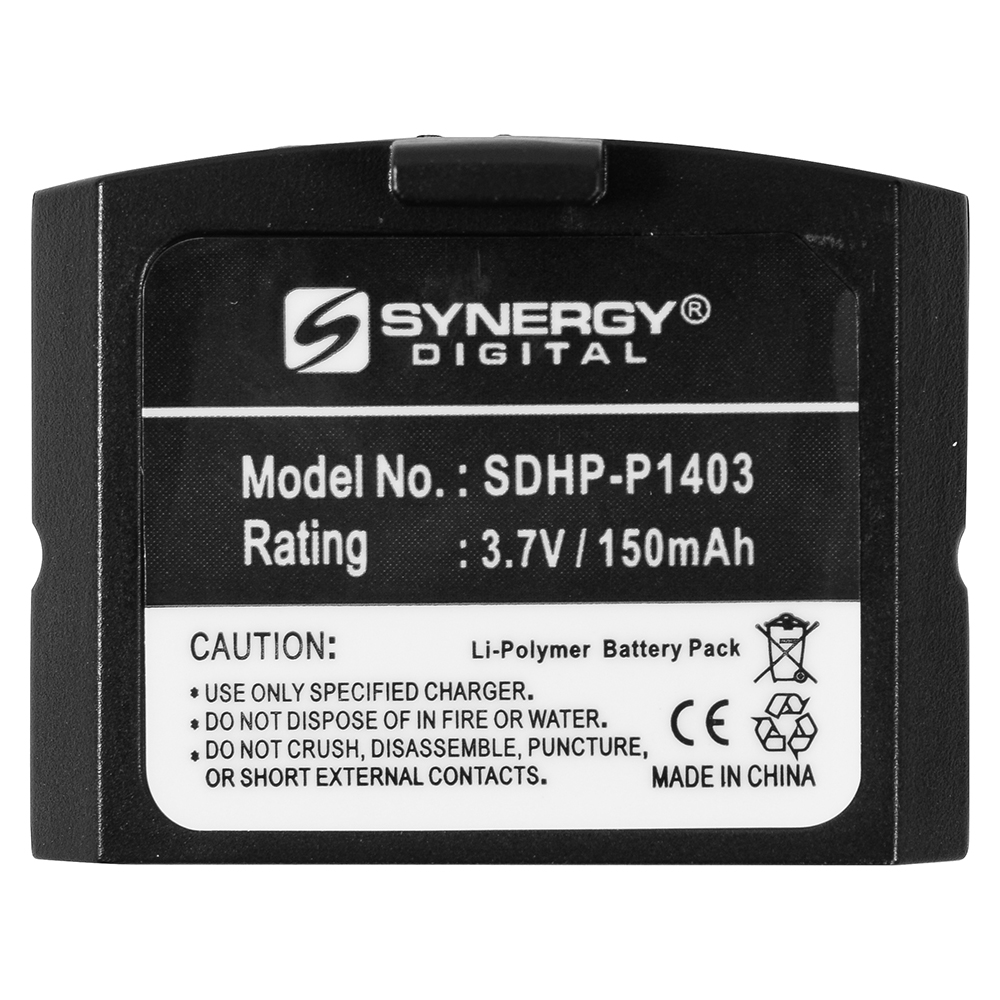 SDHP-P1403 - Li-Pol, 3.6 Volt, 140 mAh, Ultra Hi-Capacity Battery - Replacement Battery for Sennheiser BA300 Wireless Headset Battery