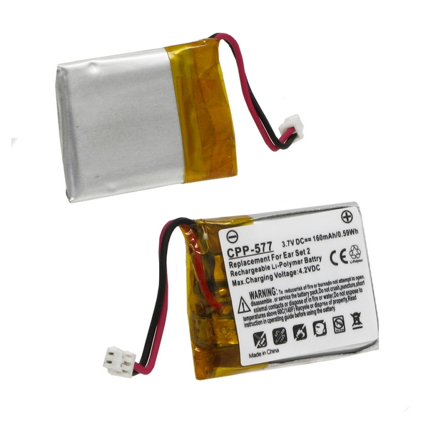Bang & Olufsen Earset 2 Battery Replacement - (Li-Pol, 3.7V, 160mAh) Ultra Hi-Capacity Battery