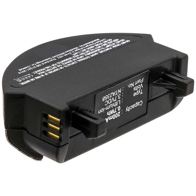 Synergy Digital Wireless Headset Battery, Compatible with Bose NTA2358 Wireless Headset Battery (Li-ion, 3.7V, 200mAh)