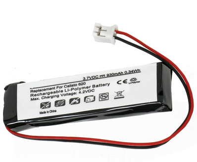 Plantronics 85442-01 Battery Replacement - (Li-Pol, 3.7V, 930mAh) Ultra Hi-Capacity Battery