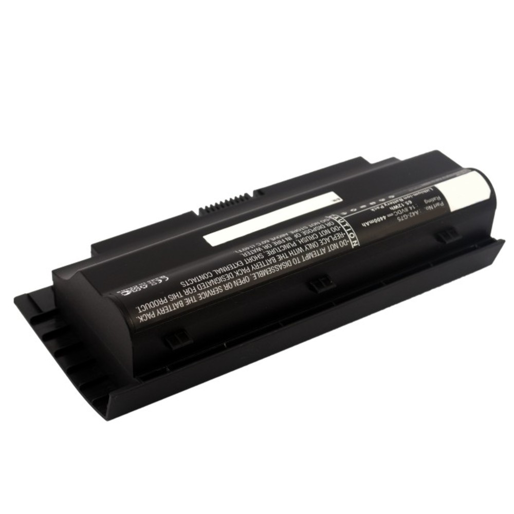 Synergy Digital Laptop Battery, Compatible with Asus 0B110-00070000, 90-N2V1B1000Y, A42-G75 Laptop Battery (Li-ion, 14.8V, 4400mAh)