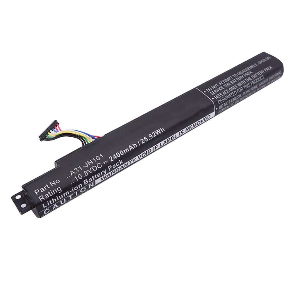 Synergy Digital Laptop Battery, Compatible with Asus A31-JN101 Laptop Battery (Li-ion, 10.8V, 2400mAh)