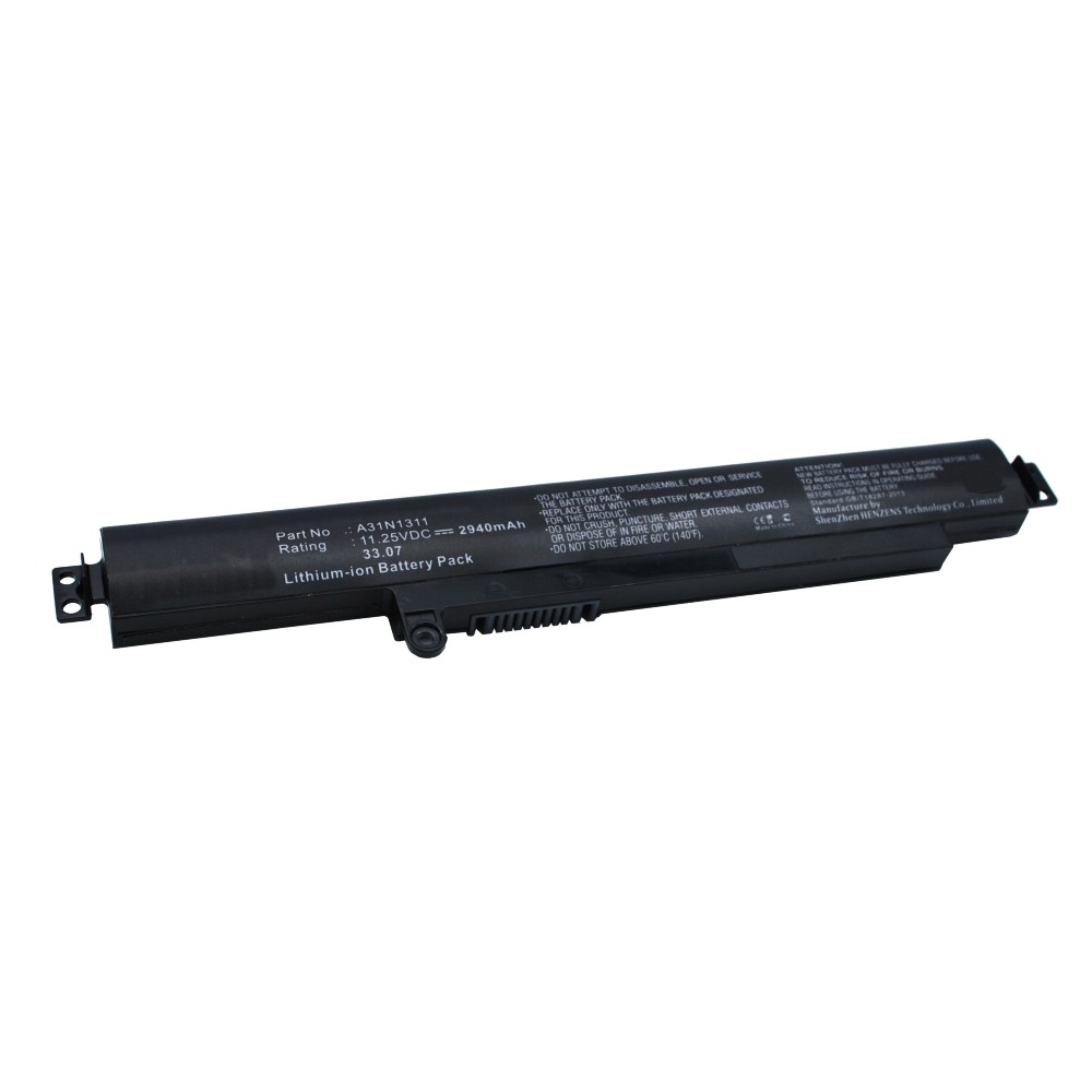 Synergy Digital Laptop Battery, Compatible with Asus 0B110-00260000, 0B110-00260100, 0B110-00260200, A31LM25, A31N1311, F102BA Laptop Battery (Li-ion, 11.25V, 2940mAh)