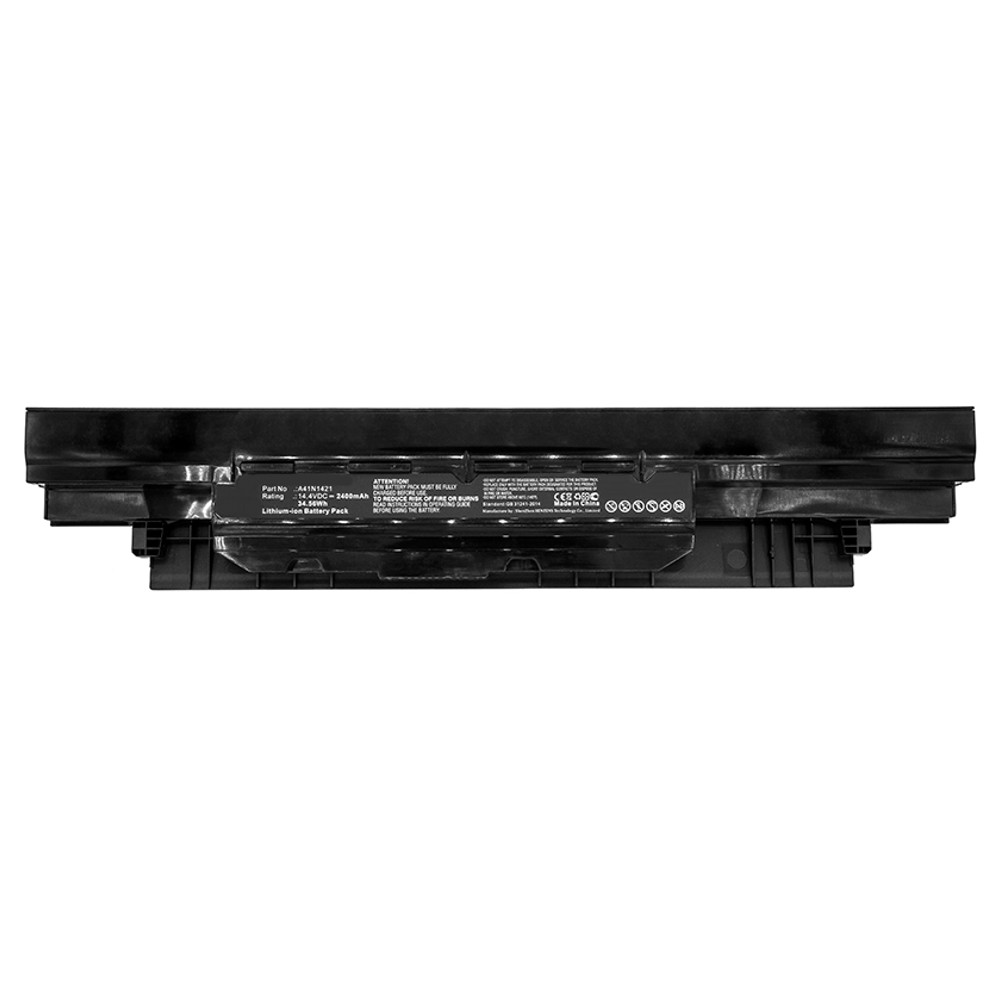 Synergy Digital Laptop Battery, Compatible with Asus 0B110-00280000, 0B110-00280100, 0B110-00280200, 0B110-00280300, 0B110-00320000, 0B110-00320100, 0B110-00320200, 0B110-00320300, 0B110-00320600, 0B110-00320700, A41N1421, B077MBH7DR Laptop Battery (Li-ion, 14.4V, 2400mAh)