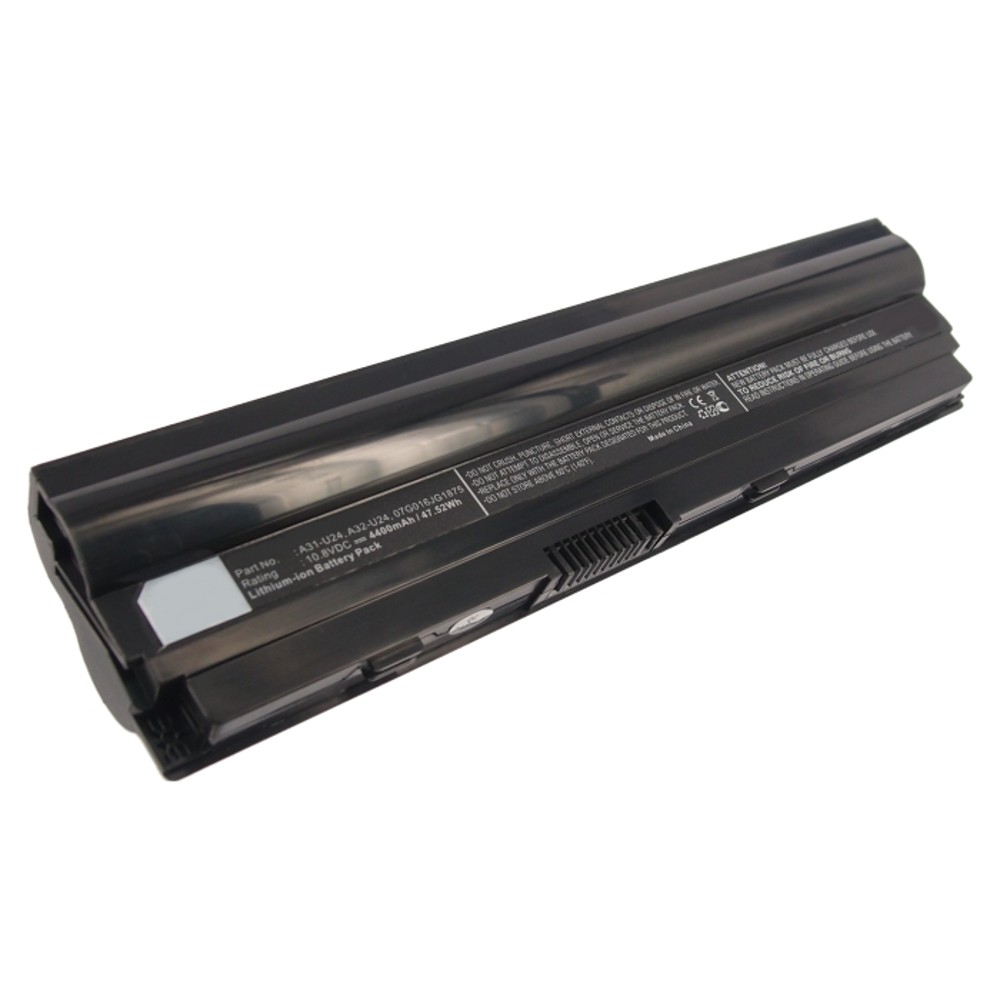 Synergy Digital Laptop Battery, Compatible with Asus 07G016JG1875, 0B110-00130000, A31-U24, A32-U24 Laptop Battery (Li-ion, 10.8V, 4400mAh)