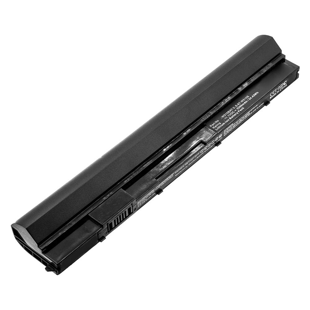 Synergy Digital Laptop Battery, Compatible with Clevo 6-87-W510S, 6-87-W510S-4291, 6-87-W510S-4292, 6-87-W510S-42F1, 6-87-W510S-42F2, 6-87-W510S-4FU1, 6-87-W51LS-4UF, W510BAT-3 Laptop Battery (Li-ion, 11.1V, 2200mAh)