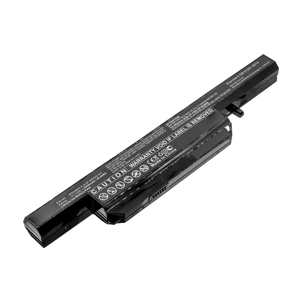 Synergy Digital Laptop Battery, Compatible with Clevo 6-87-W540S-427, 6-87-W540S-4271, 6-87-W540S-4U4, 6-87-W540S-4W41, 6-87-W540S-4W42, W540BAT-6 Laptop Battery (Li-ion, 11.1V, 4400mAh)