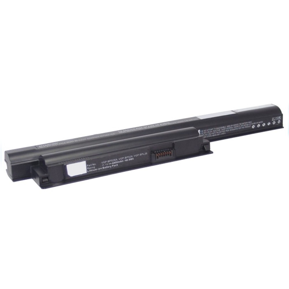 Synergy Digital Laptop Battery, Compatible with Sony VGP-BPL26, VGP-BPS26, VGP-BPS26A Laptop Battery (Li-ion, 11.1V, 4400mAh)