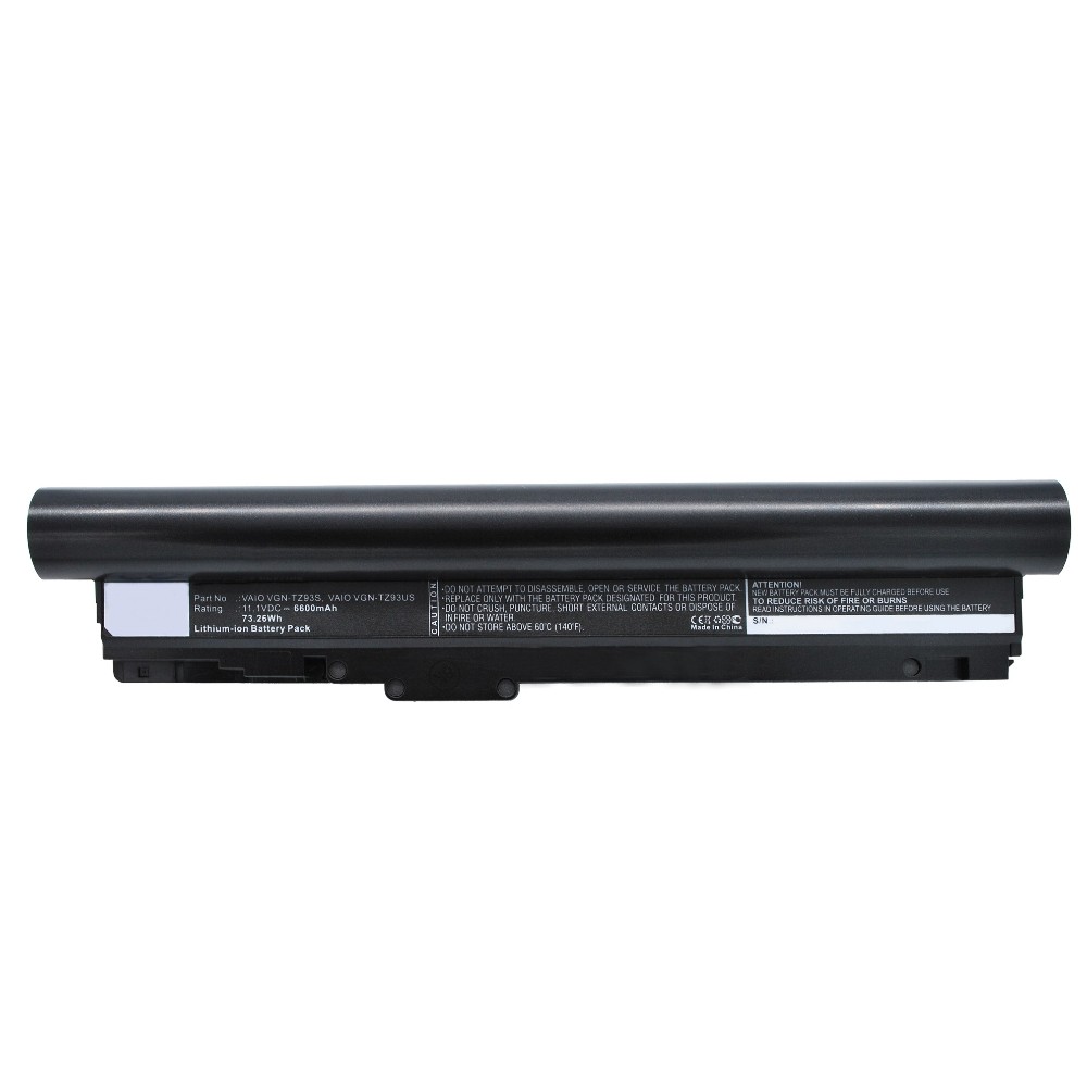 Synergy Digital Laptop Battery, Compatible with Sony VGP-BPX11 Laptop Battery (Li-ion, 11.1V, 6600mAh)