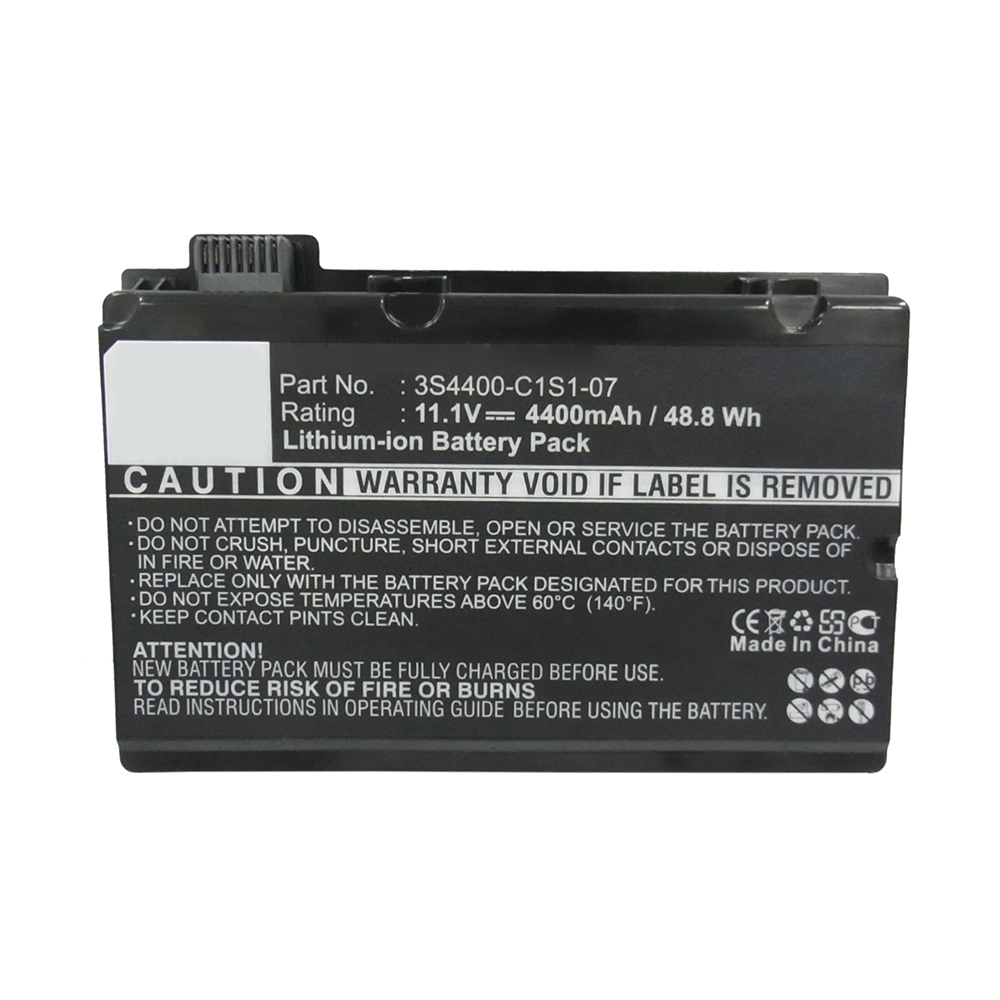 Synergy Digital Laptop Battery, Compatible with Fujitsu 3S4400-C1S1-07, 3S4400-G1L3-07 Laptop Battery (11.1V, Li-ion, 4400mAh)