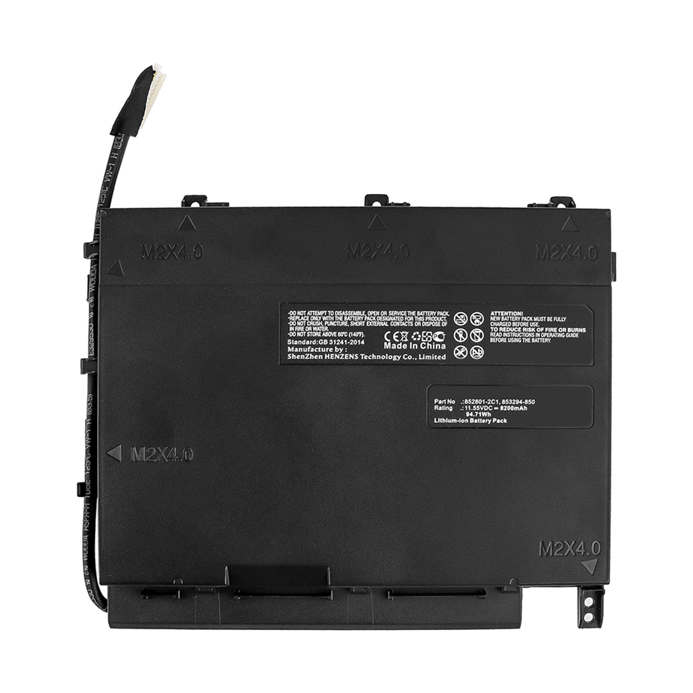 Synergy Digital Laptop Battery, Compatible with HP 852801-2C1, 853294-850, 853294-855, HSTNN-DB7M Laptop Battery (11.55V, Li-ion, 8200mAh)