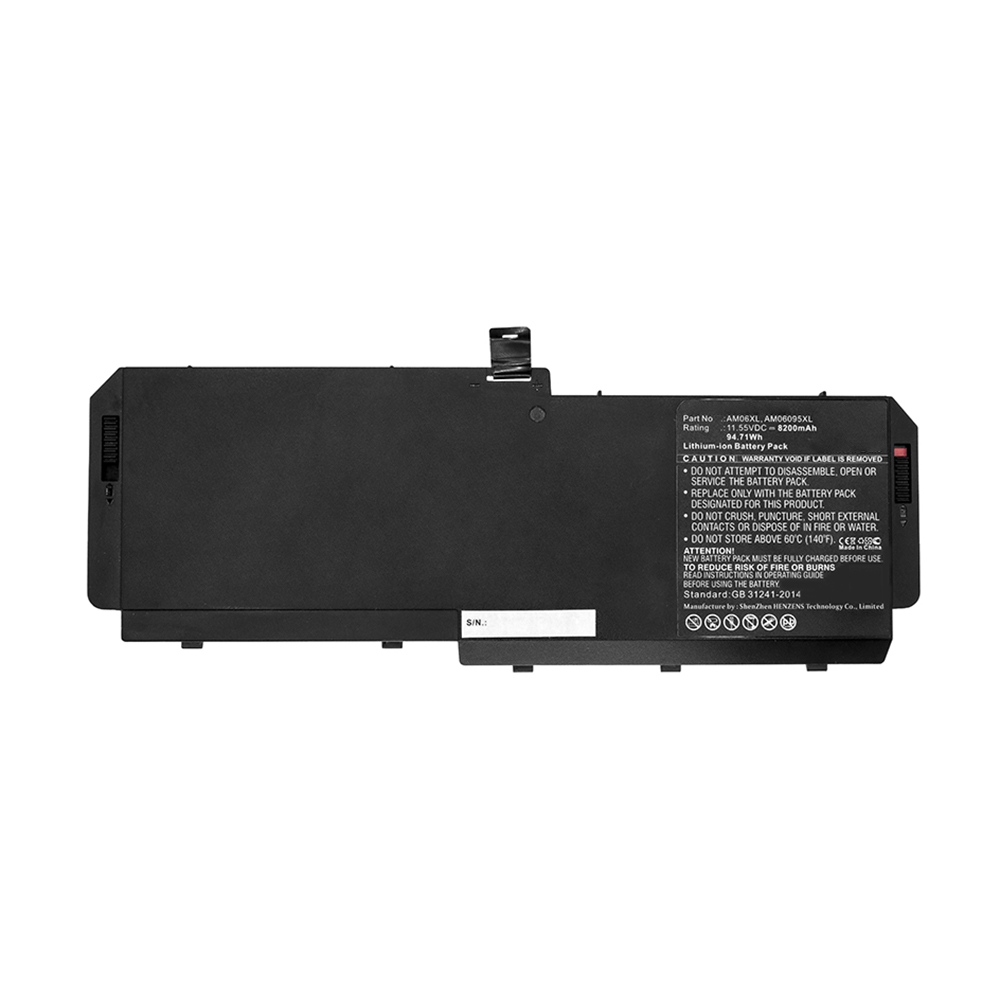 Synergy Digital Laptop Battery, Compatible with HP AM06095XL, AM06XL, HSN-Q12C, HSTNN-IB8G Laptop Battery (11.55V, Li-ion, 8200mAh)