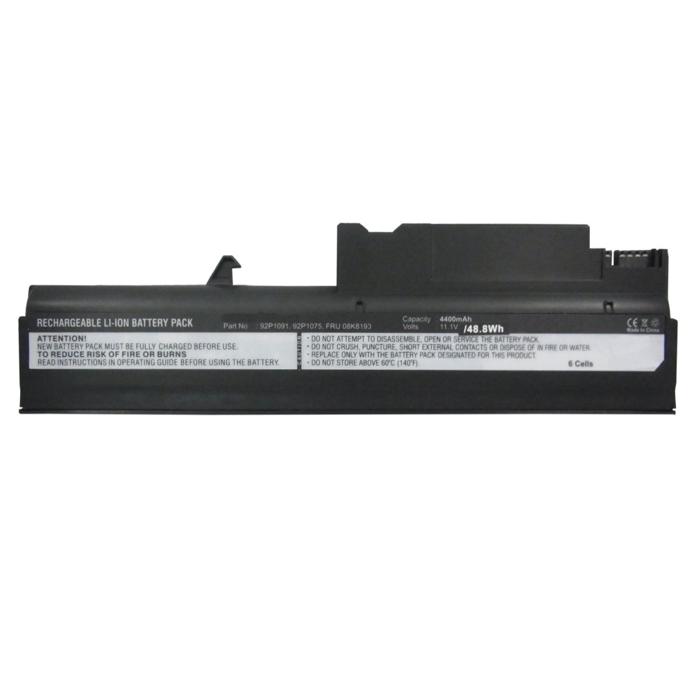 Synergy Digital Laptop Battery, Compatible with IBM ASM 08K8192 Laptop Battery (Li-ion, 10.8V, 4400mAh)