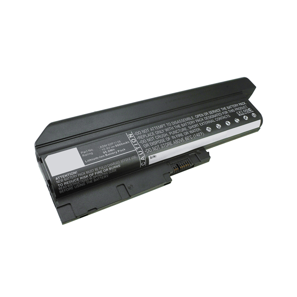 Synergy Digital Laptop Battery, Compatible with IBM ASM 92P1138 Laptop Battery (Li-ion, 10.8V, 8800mAh)