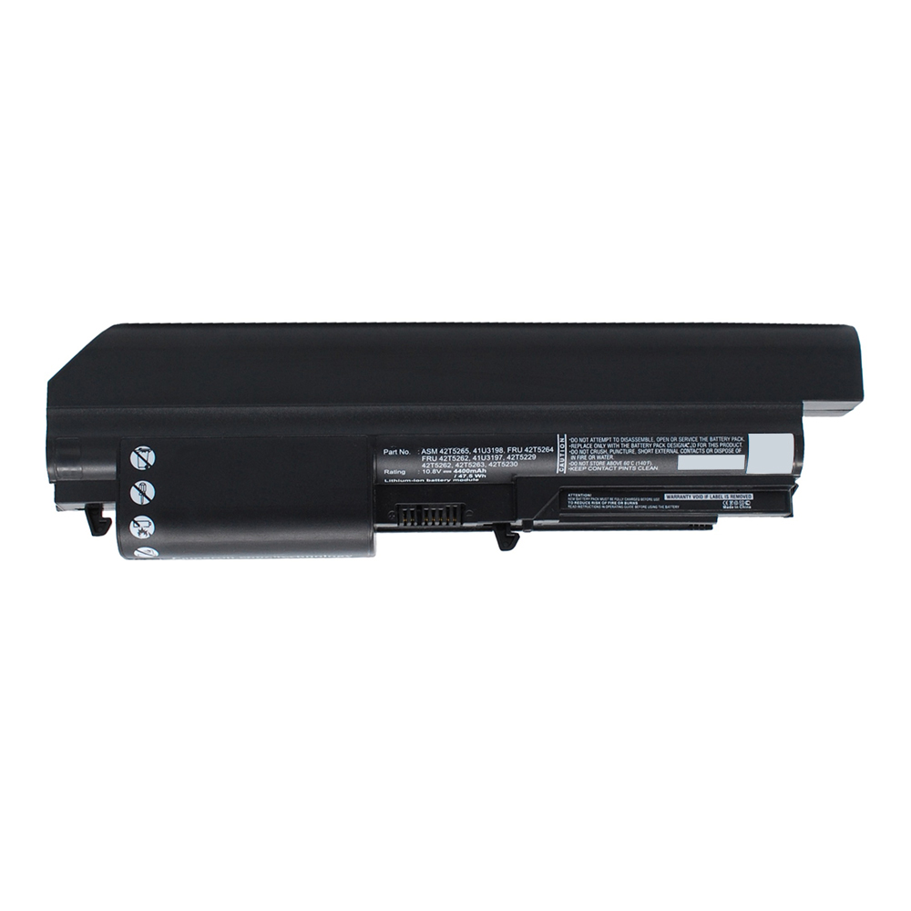 Synergy Digital Laptop Battery, Compatible with IBM ASM 42T5265 Laptop Battery (Li-ion, 10.8V, 4400mAh)