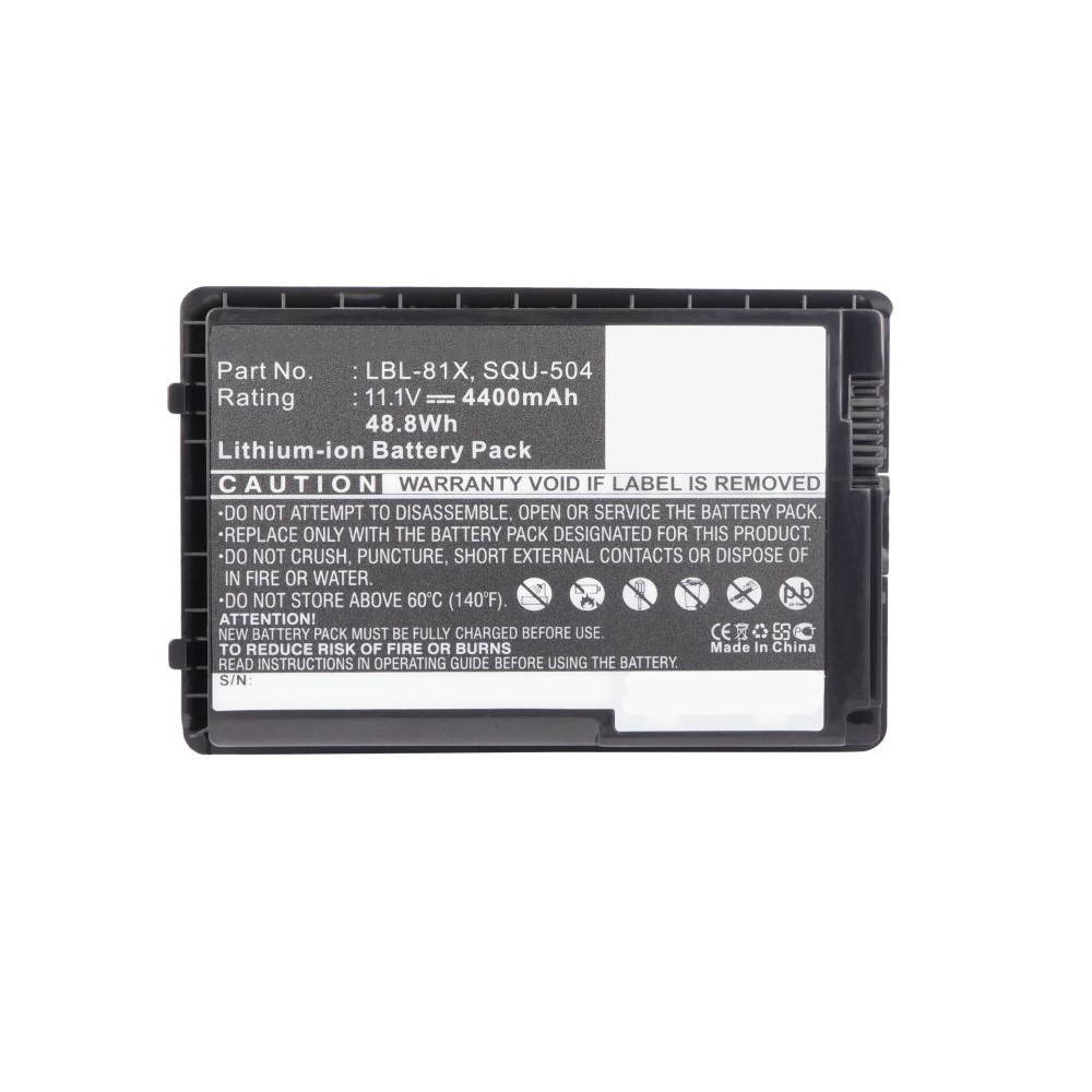 Synergy Digital Laptop Battery, Compatible with Lenovo LBL-81X Laptop Battery (Li-ion, 11.1V, 4400mAh)