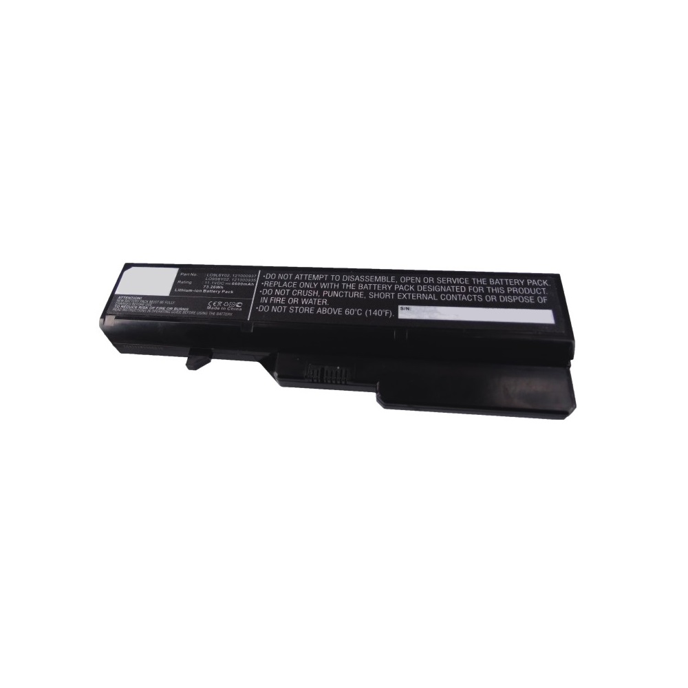 Synergy Digital Laptop Battery, Compatible with Lenovo L08S6Y21 Laptop Battery (Li-ion, 11.1V, 6600mAh)