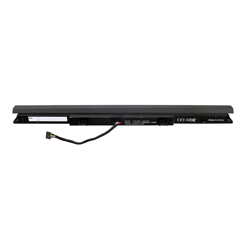 Synergy Digital Laptop Battery, Compatible with Lenovo L15C4A02 Laptop Battery (Li-ion, 14.4V, 2200mAh)
