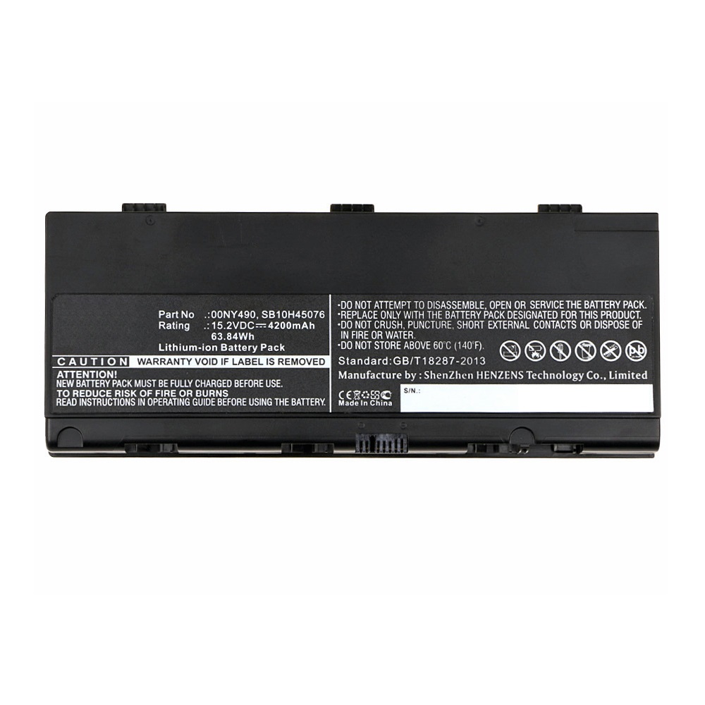 Synergy Digital Laptop Battery, Compatible with Lenovo SB10H45075 Laptop Battery (Li-ion, 15.2V, 4200mAh)
