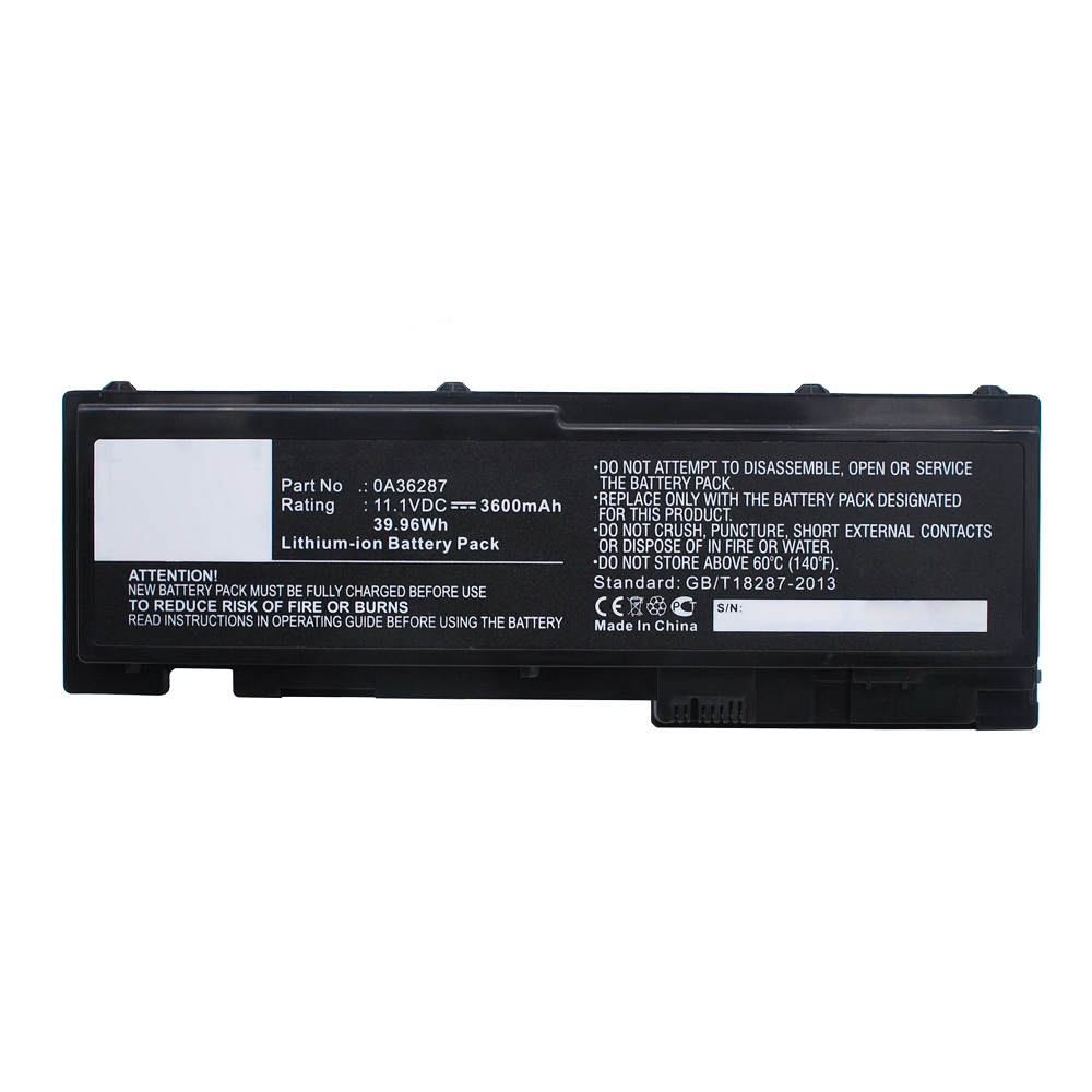 Synergy Digital Laptop Battery, Compatible with Lenovo ASM 42T4846 Laptop Battery (Li-ion, 11.1V, 3600mAh)