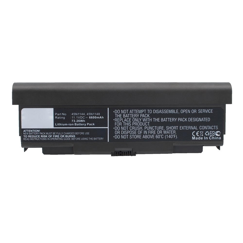 Synergy Digital Laptop Battery, Compatible with Lenovo 45N1144 Laptop Battery (Li-ion, 11.1V, 6600mAh)