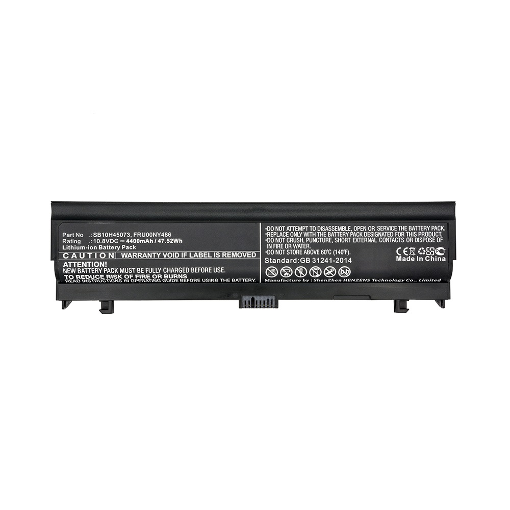 Synergy Digital Laptop Battery, Compatible with Lenovo FRU00NY486 Laptop Battery (Li-ion, 10.8V, 4400mAh)